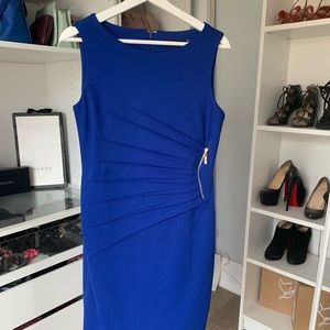 Cobalt blue dress